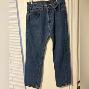 Levi's Straight Dark Wash Jeans